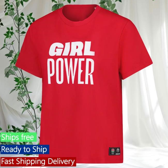 Official Spice Girls Merch Store Red Roses x Spice Girls Relaxed Red Shirts