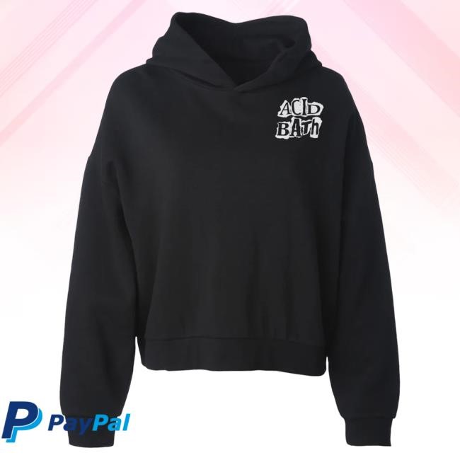 Acid Bath Women's Cropped Hoodie