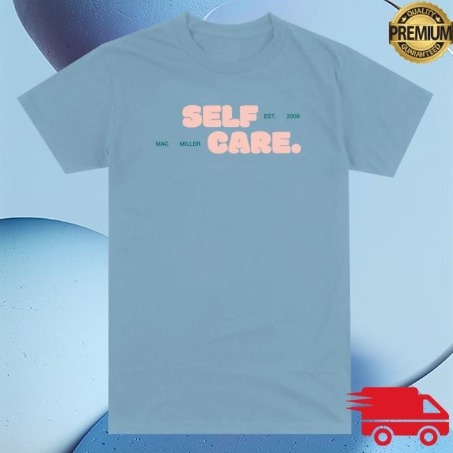 Official Self Care Bubble Blue Hot Shirt