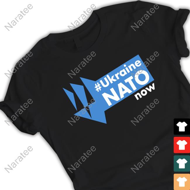 Michael Mcfaul Wearing #Ukraine Nato Now T Shirt