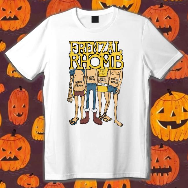 Official Trash Of Society Frenzal Rhomb Hooded Sweatshirt