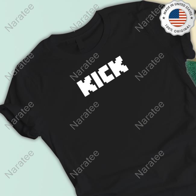Kick Merch Kick Black White Shirt