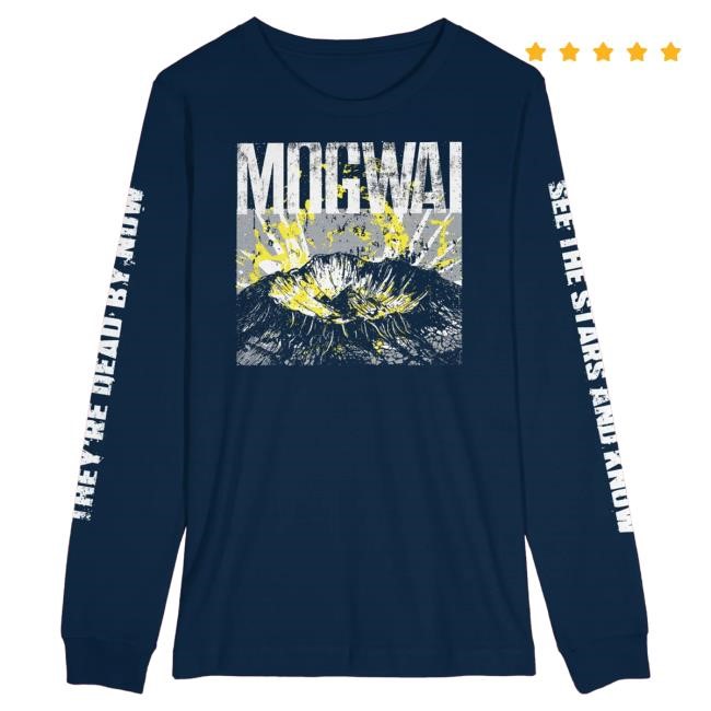 Official Mogwai The Bad Fire | Black LS T Shirt