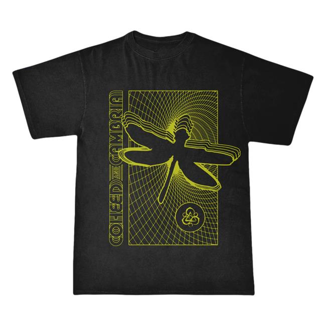 Official Coheed And Cambria Merch Dragonfly Shirts