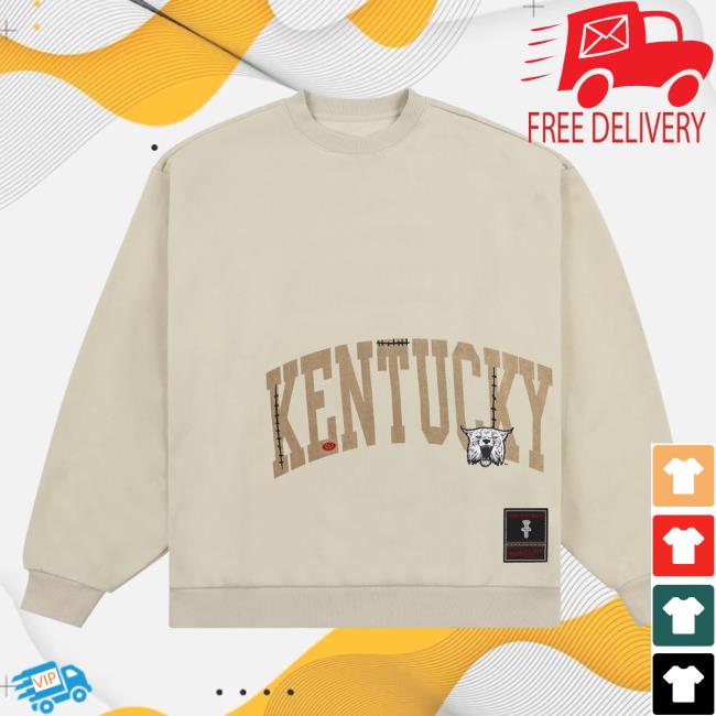 Official Travis Scott Utopia Merch Store CJ X M&N X UNIVERSITY OF KENTUCKY Crew neck Travis Scott Apparel Clothing TravisScott
