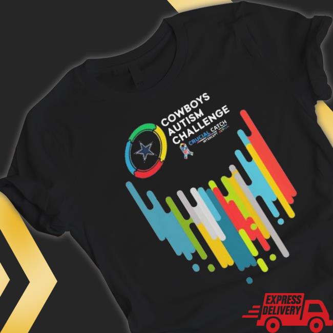 Dallas Cowboys Autism Challenge Crucial Catch Intercept Autism Shirts