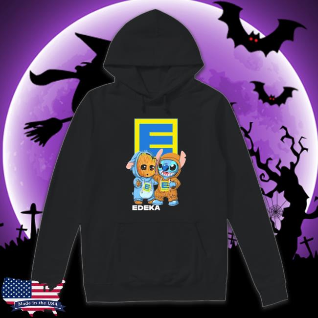 Baby Groot And Stitch Edeka shirt
