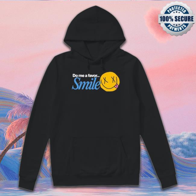 Bobby Mares Merch Do Me A Favor Smile Black Tee