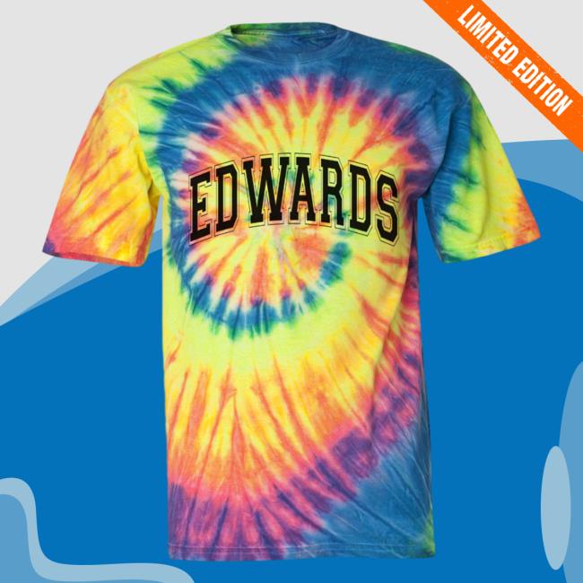 Official Hometown Apparel Edwards Colorado Varsity Tie-Dyed Spiral Pullover Hoodie 3D All-Over Printed