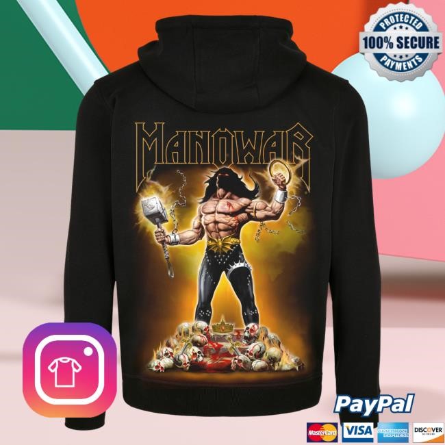 Manowar Zip Hood Gods And Kings 2025