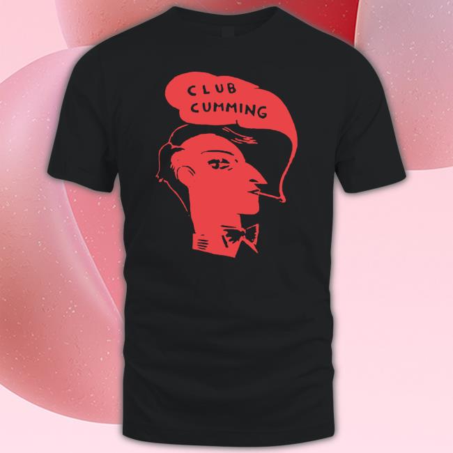 Official Original club Cumming Portrait Red Cool Long Sleeve Tee Shirt