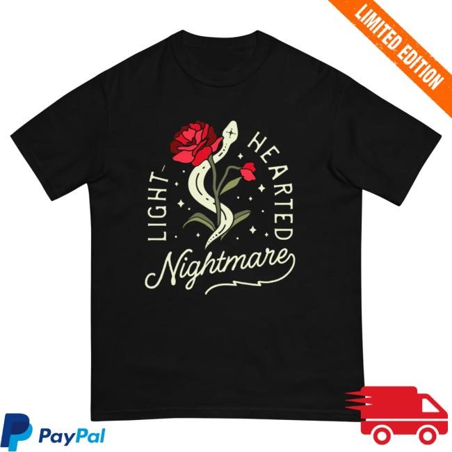 Official Wondery Shop Merch Morbid Lighthearted Nightmare Comfort Colors Shirt 2025