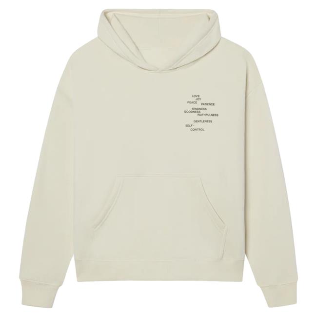 Official Elevated Faith Clothing Fruit Of The Spirit Unisex Hoodies