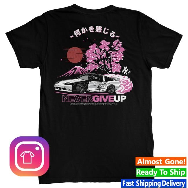 Official Prizzamike Shop Prizzamike Never Give Up Tshirt
