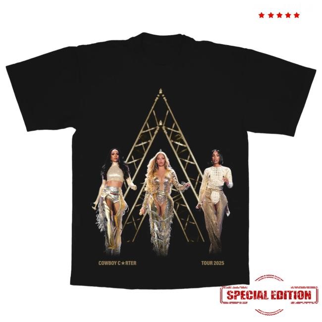 Official Beyoncé Cowboy Carter Legacy Hot Shirt (Black) Beyonce