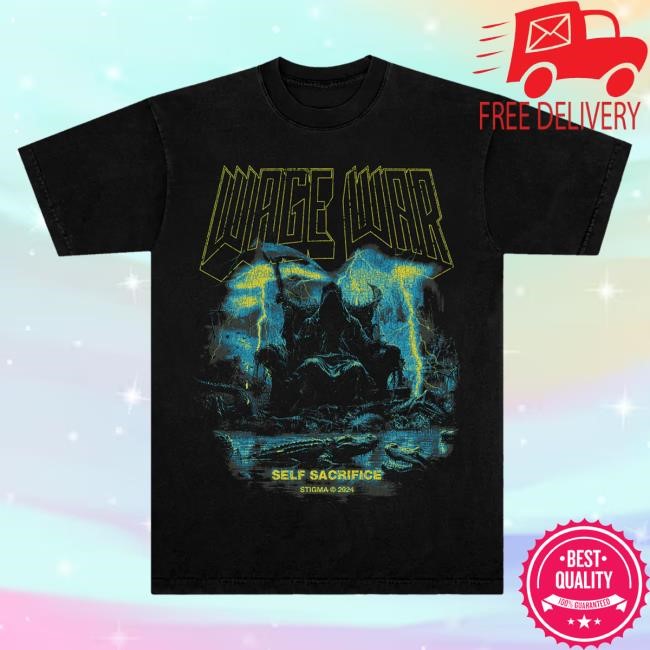 Official Wage War Merch Store Wage War Swamp Reaper Tshirt