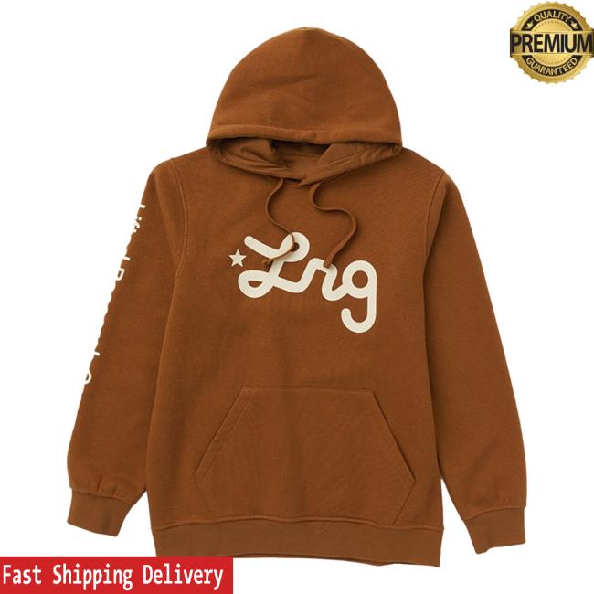 Official Lrg Lifted Research Group Clothing Shop Lifted Script Crewneck Medium Brown