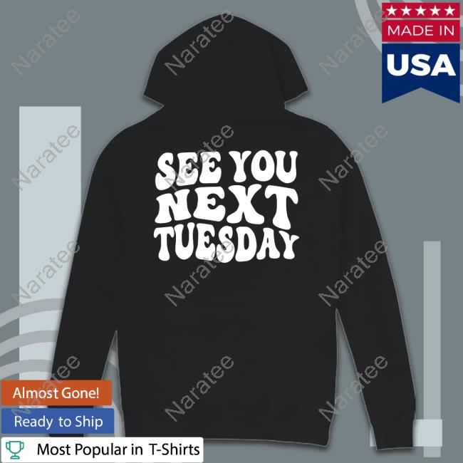James Kennedy See You Next Tuesday Black Hoodie
