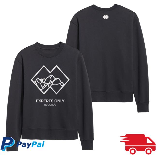 Official John Summit Shop Store Merch Experts Only Black Pull Over Hoodie