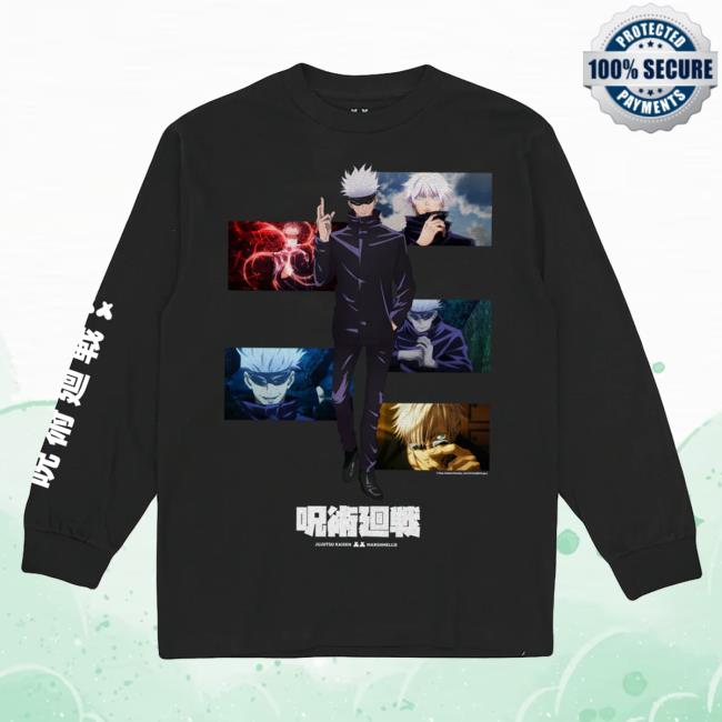 Official Marshmello Shop Store Merch Jujutsu Kaisen Domain Expansion L/S Shirt