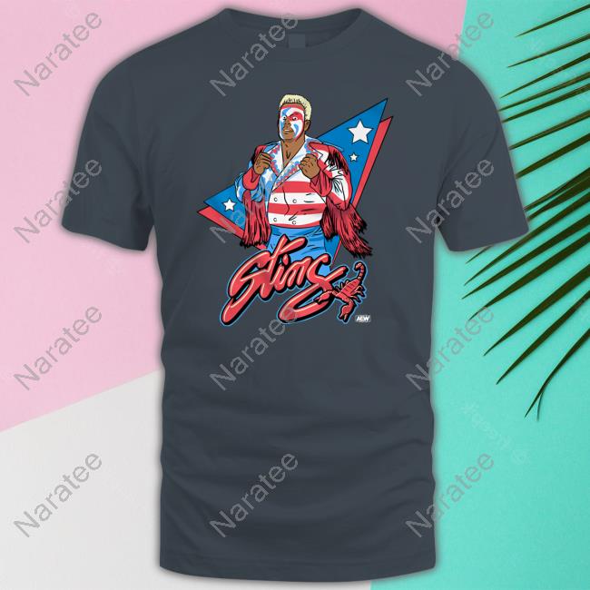 All Elite Wrestling Sting USA Retro Shirt