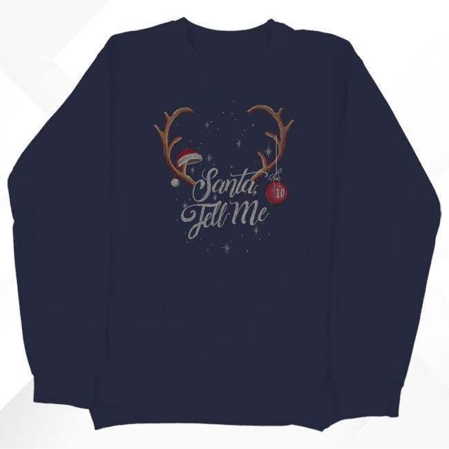 Ariana Grande Santa Tell Me Tenth Anniversary Sweatshirt Ariana Grande Merch Shop