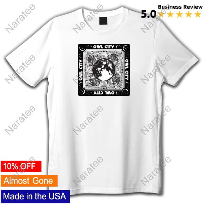 Owl City To The Moon Cycle Bandana Shirt