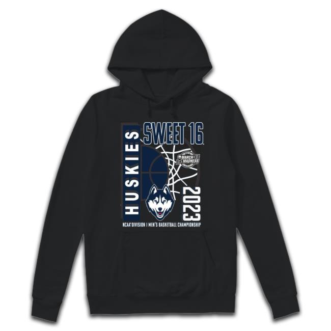Uconn Huskies 2023 Ncaa Men’S Basketball Tournament March Madness Sweet 16 Shirt