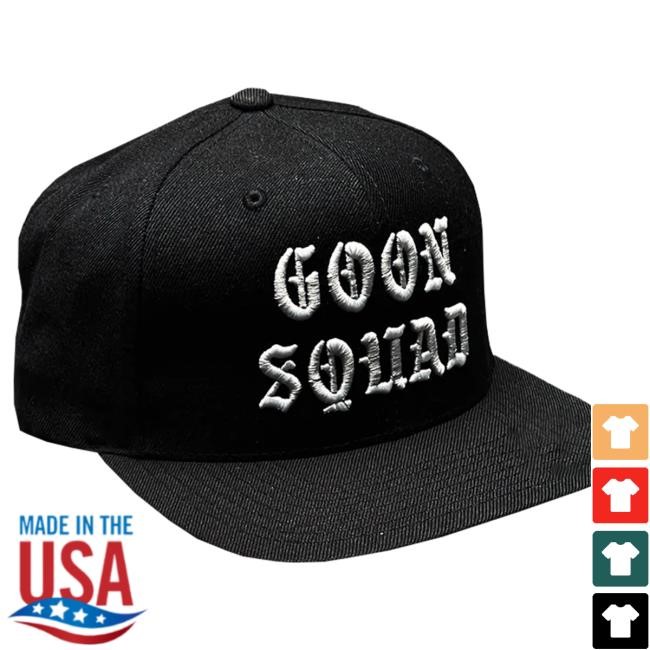 Official Deftones Merch goon squad puff embroidered Hat