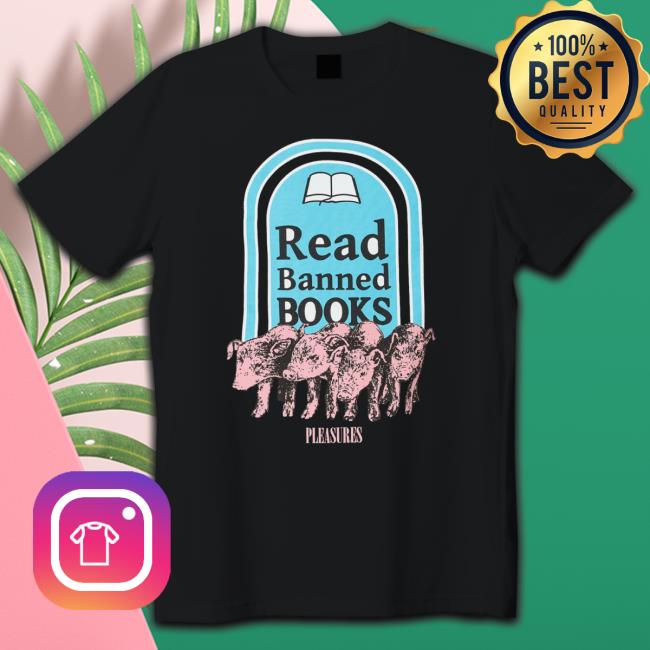 Official Pleasures Read Banned Books Pigs Hoodie