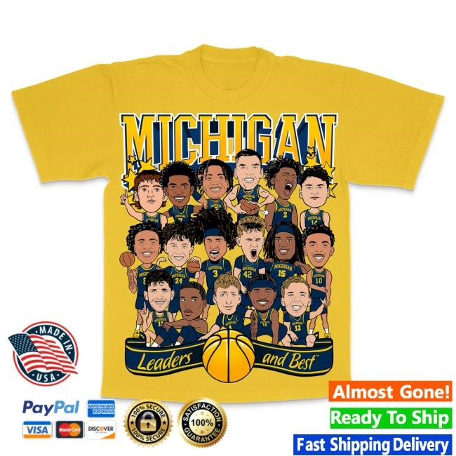 Official Kiwiclo Michigan Caricature Tee Navy