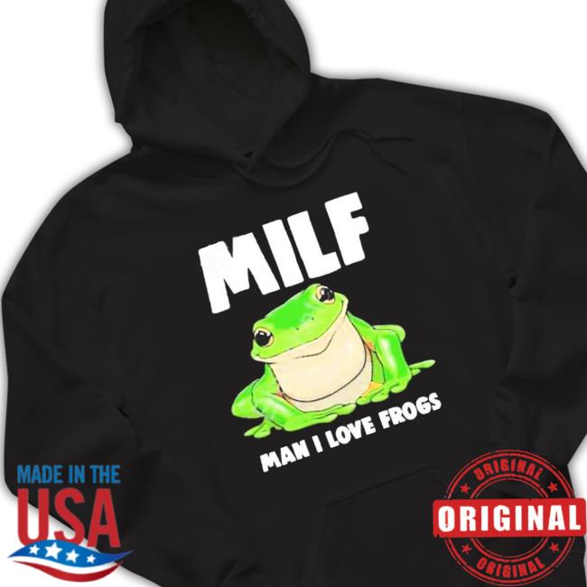 Official Susu_Jpg Susu Wearing Milf Man I Love Frog Long Sleeve Shirt