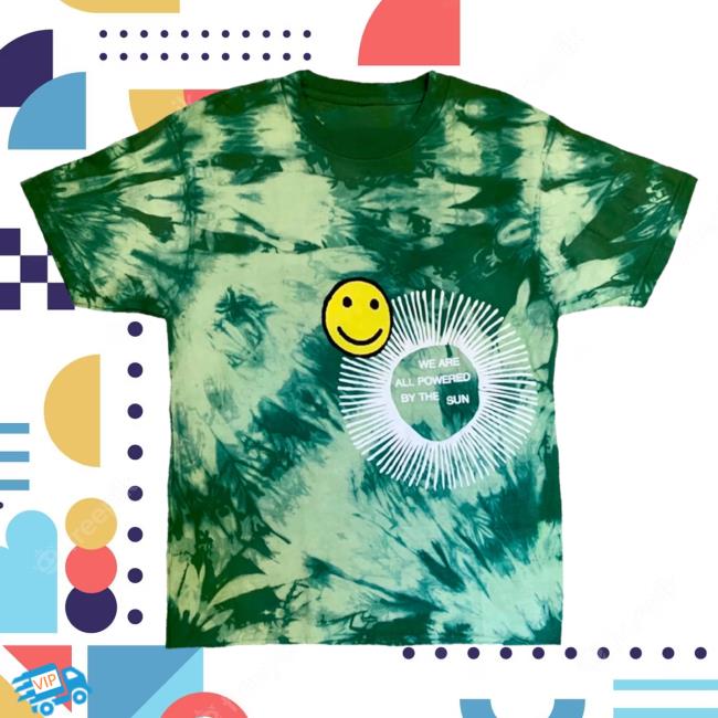Dead Clothing Store Shop Cpfm We Are All Powered By The Sun 1/1 Tie Dye Shirts Gratefuldead Merch Cactus Plant Flea Market