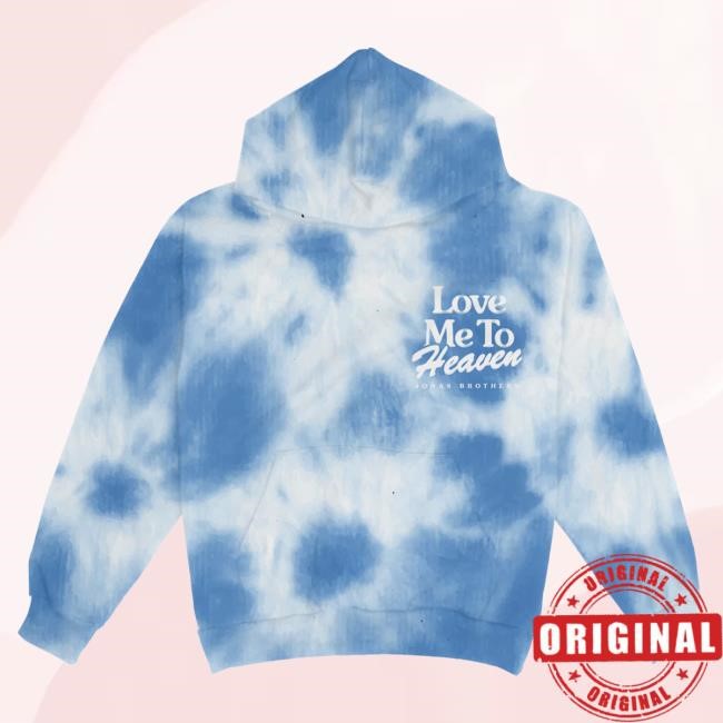 Official Jonas Brothers Merch Store Jonas Brothers Love Me To Heaven Cloud Hood JonasBrothers
