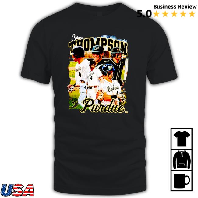 Official cam Thompson Purdue Boilermakers Hoodie
