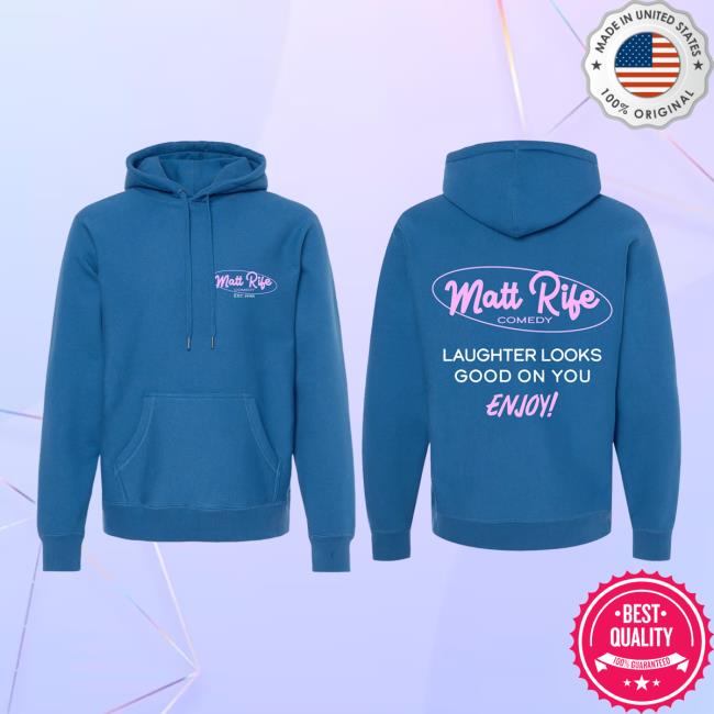 Matt Rife **Limited-Edition/Exclusive Holiday-Drop** Royal Blue Diner New Hoodie