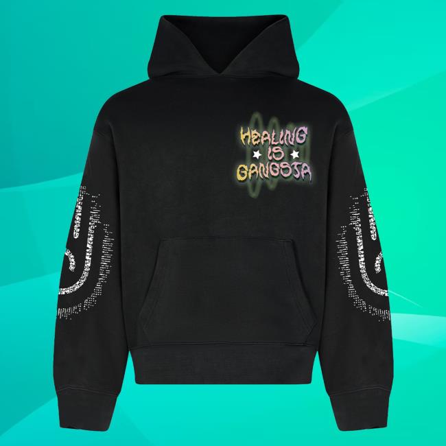 Official Lil Durk Otf Gear Merch Healing Is Gangsta Hoodie