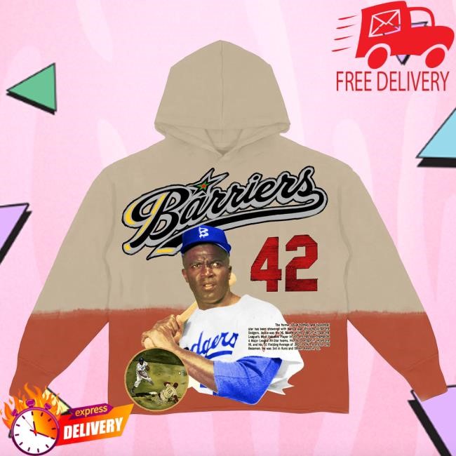 Official Barriers Worldwide Clothing Barriers Jackie Robinson Crewneck
