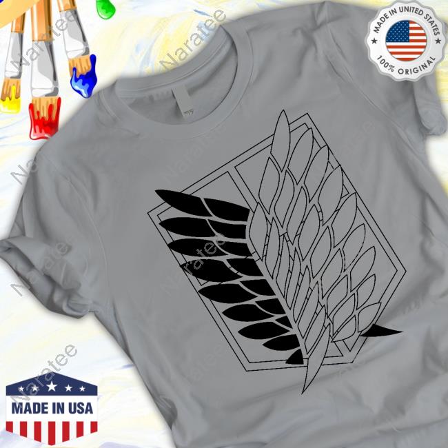 Melonie Mac Attack On Titan Recon Corps Logo Crewneck Sweatshirt