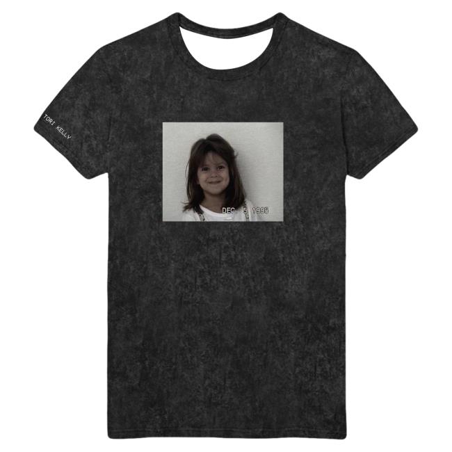 Official Tori Kelly Merch Store Young Tori Photo Black Unisex T-Shirts Tori Kelly Clothing Shop ToriKelly
