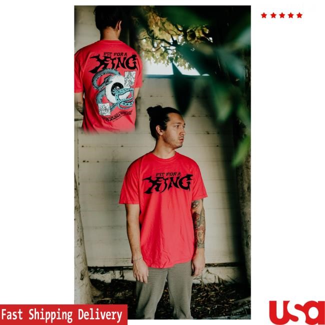 Fit For A King Snake Eyeball Top Shirt