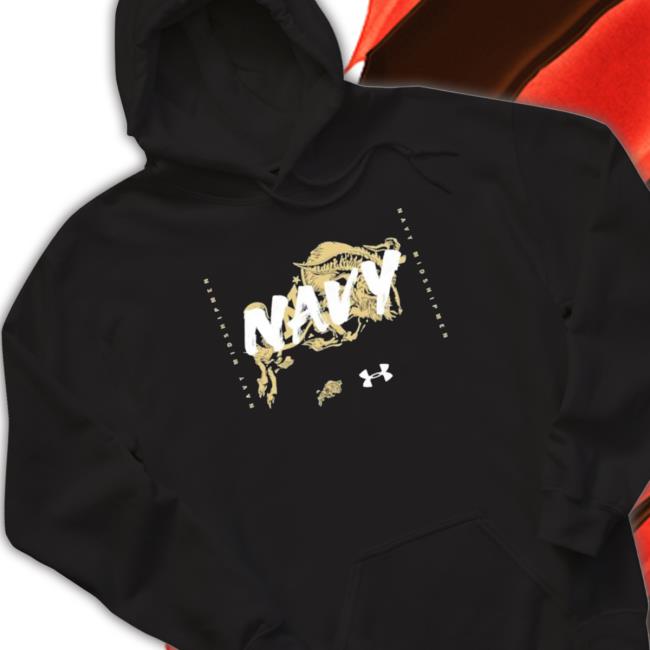 Navy Midshipmen On Court Shooting Shirt Navy Midshipmen On Court Shooting shirt
