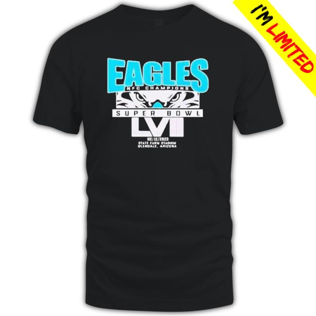 Philadelphia Eagles Nfc Champions Super Bowl Lvii Sweatshirts