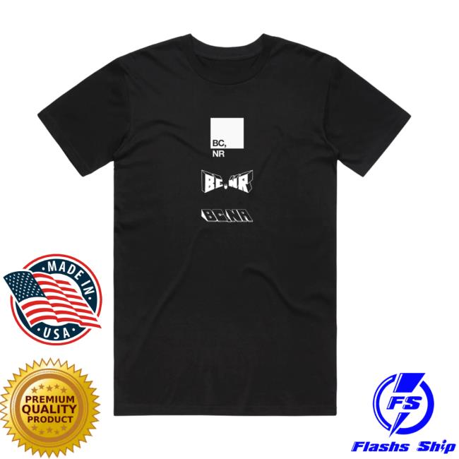 Official Black Country New Road Merch Multi Logo Black T Shirts