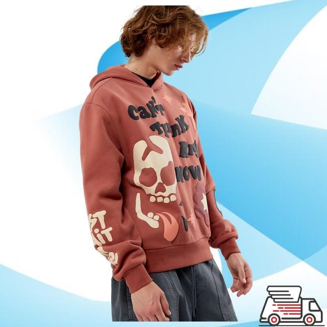 Pacsun Can't Think Right Now LS Hoodie