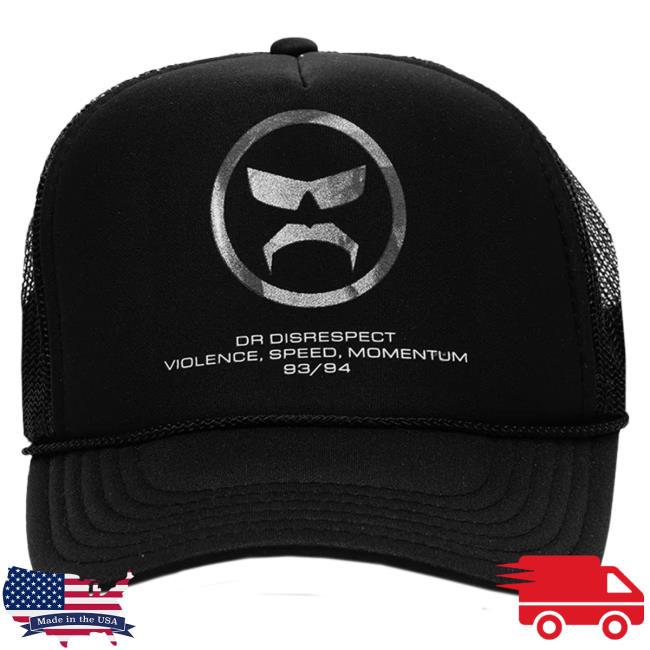 Official Dr Disrespect Merch Champions Club Alpha Trucker Hat