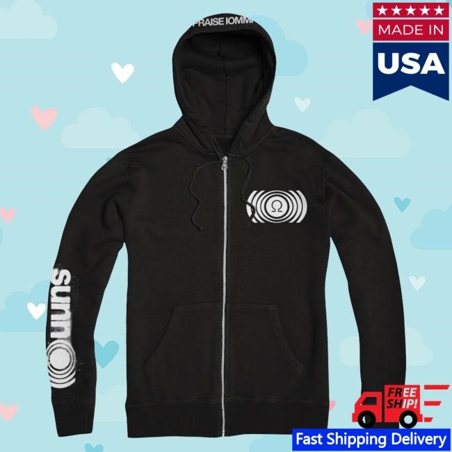 Praise Iommi Zipper Sweat for US Metal Crowd — subtle tour token style from evilgreed