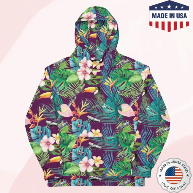 Official Liberty Maniacs Hibiscus Bang Bang Hawaiian Aop Sweaters 3D All Over Print Libertymaniacs