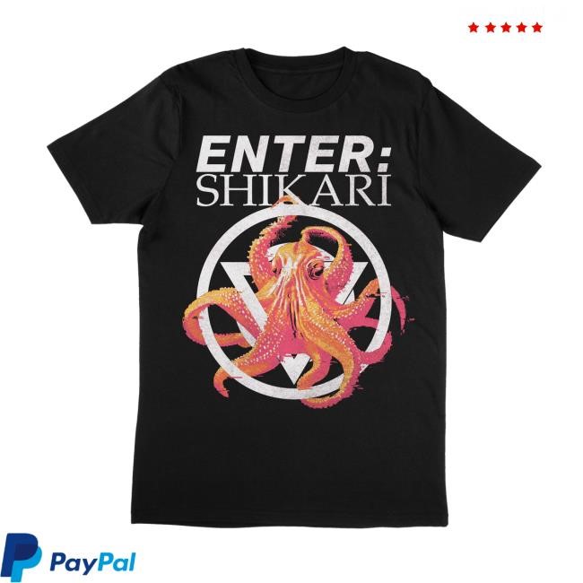 Giant Pacific Octopus - European Tour New T-Shirt - Enter Shikari