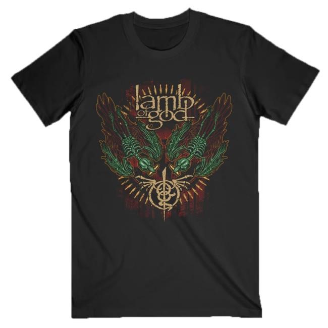 Official Lamb Of God Merch Store Lamb Of God Double Ashes Tee